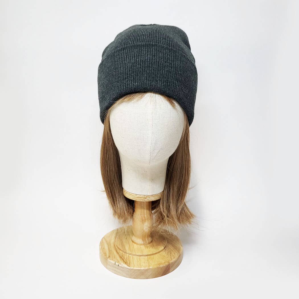 Solid Color Long Beanie