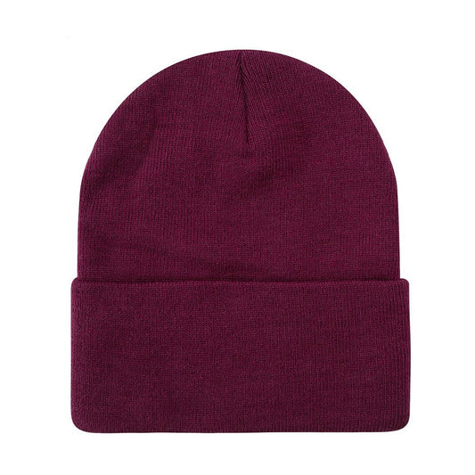 Solid Color Long Beanie