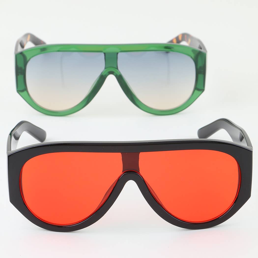 Multi Tortoise Print Sunglasses