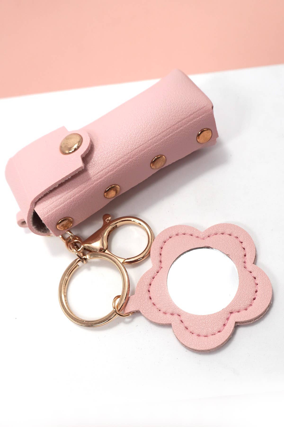 Trending Vegan Leather Lip Bag Charm Keychains