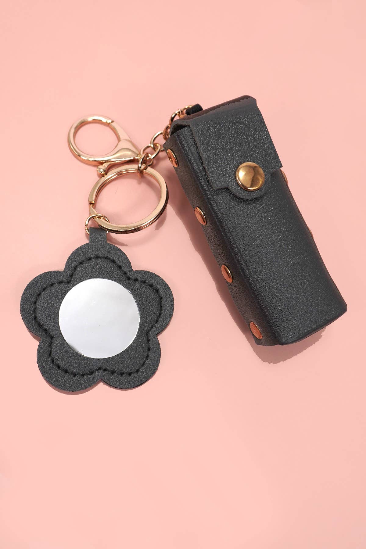 Trending Vegan Leather Lip Bag Charm Keychains
