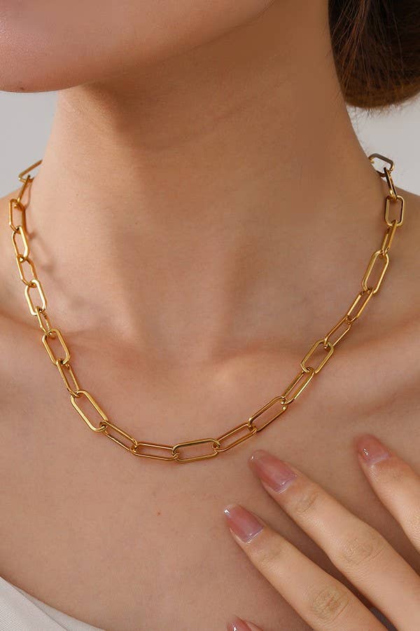 Stainless Steel Waterproof Tarnish Free Necklace