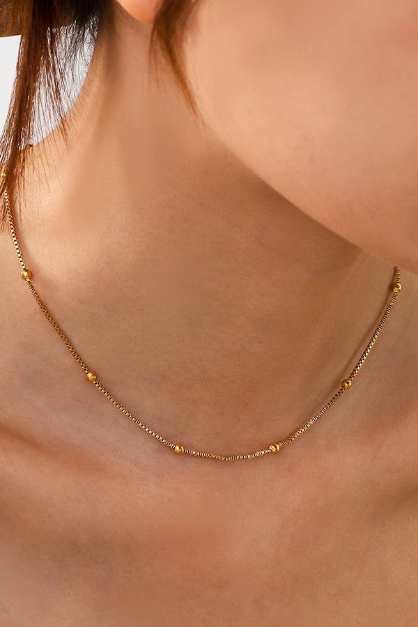 Stainless Steel Waterproof Tarnish Free Necklace
