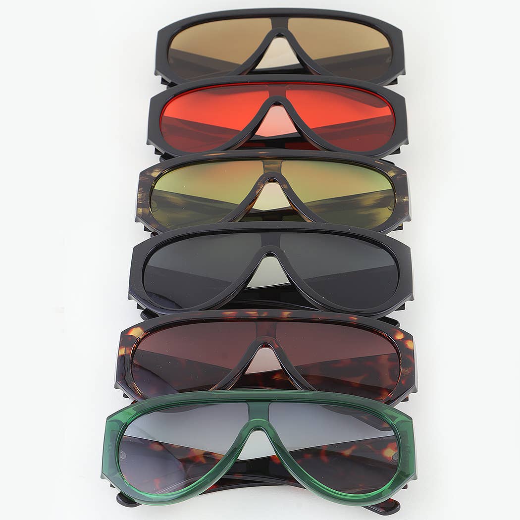 Multi Tortoise Print Sunglasses