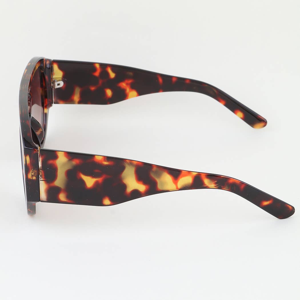 Multi Tortoise Print Sunglasses