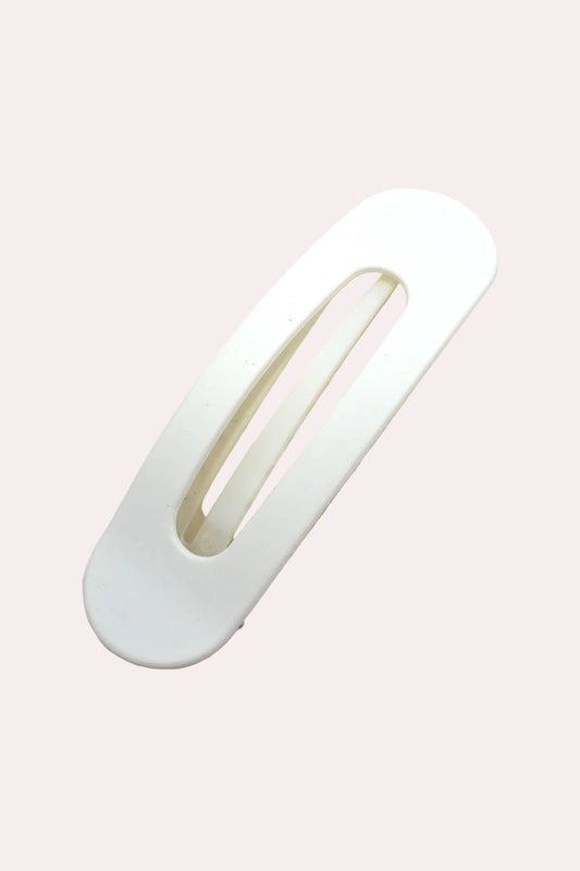 Oval Lay Down Flat Hair Claw Clips
