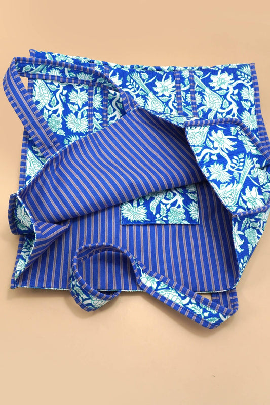 Organic Reversible Quilted Tote Bag